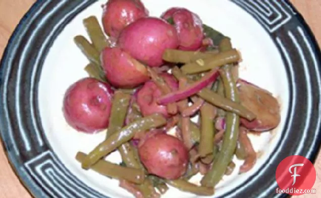 Garden Bean and Potato Salad With Balsamic Vinaigrette