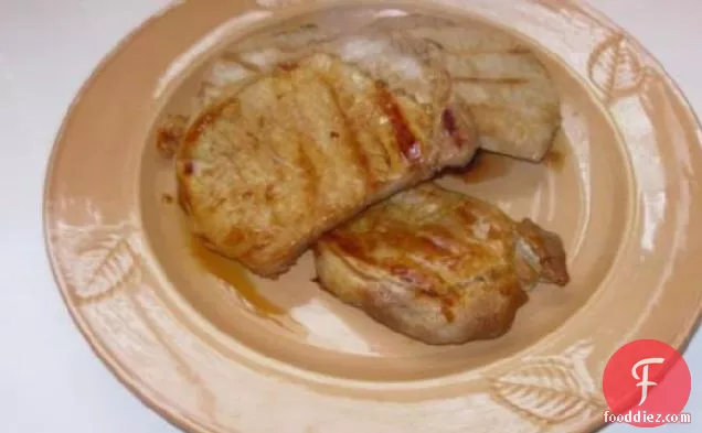 Honey-Soy Glazed Pork Chops