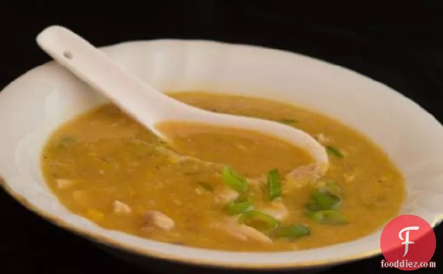 Chinese Chicken and Corn Soup (Egg Drop)