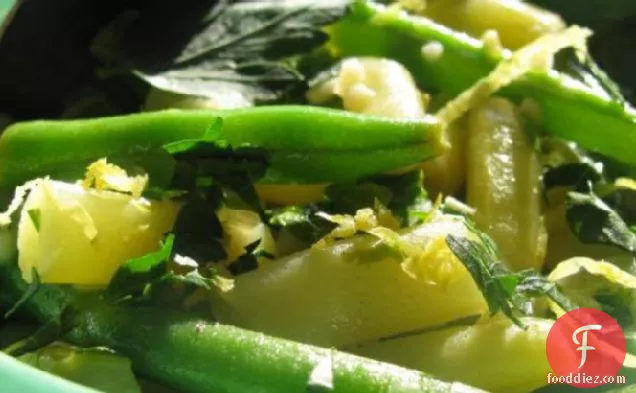Garlic String / Green Bean Salad