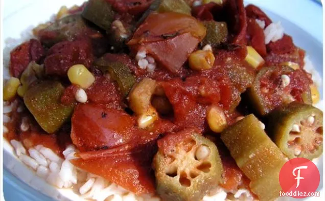 Sweet and Sour Okra