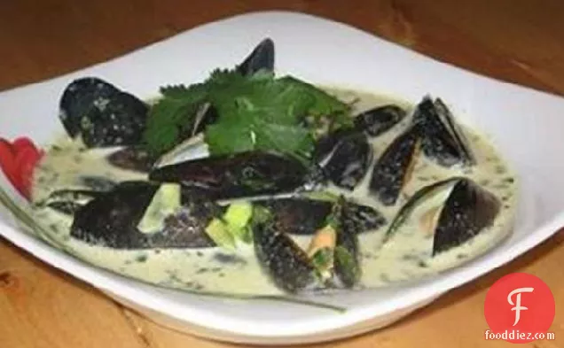 Thai Mussels With Jasmine Rice