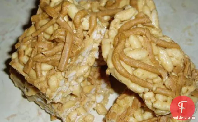 Peanut Butter Rice Crispy Bars