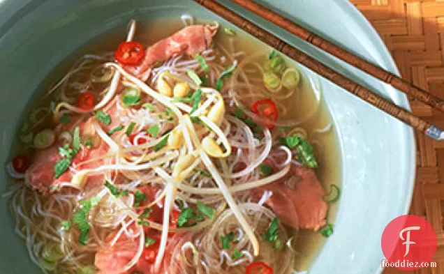 Pho (Vietnamese Beef and Noodle Soup)