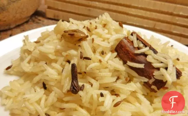 मलाईदार चावल और मशरूम सेंकना