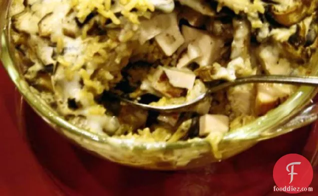 Hearty Turkey and Mushroom Casserole