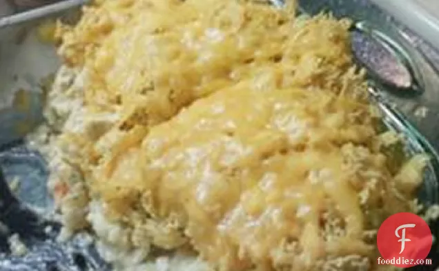 Veggie Chicken Rice Casserole