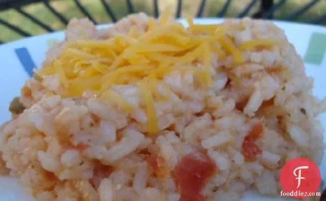 Cheesy Salsa Rice