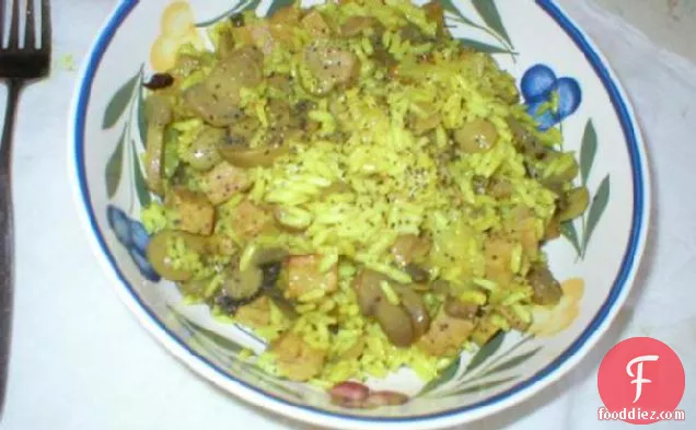 Curried Spam Pilaf
