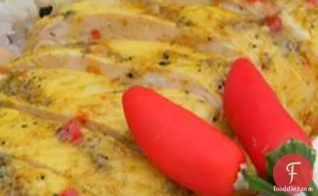 चिली डिपिंग सॉस के साथ थाई ग्रिल्ड चिकन