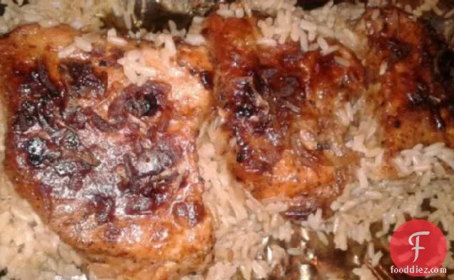 Pork Chop-Rice Casserole
