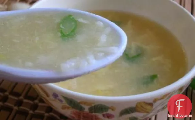 Rice and Egg Soup