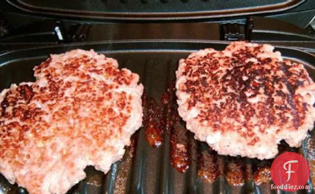 Healthy Ground Chicken Burgers