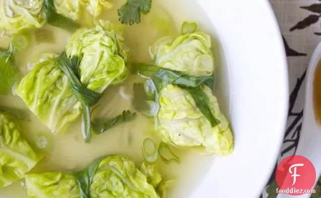 Pork & Cabbage Dumpling Soup