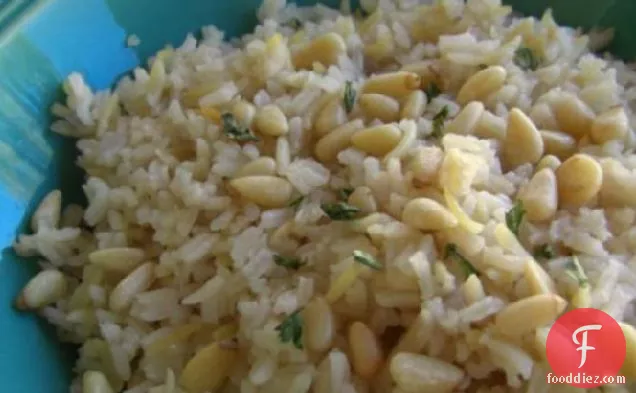Rice Pilaf With Pine Nuts