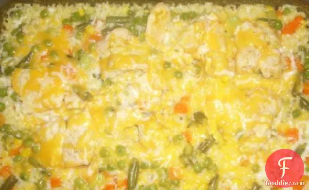 कैम्पबेल्स पनीर चिकन और चावल पुलाव