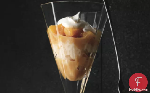 Rice Puddings with Caramel Gala Apples