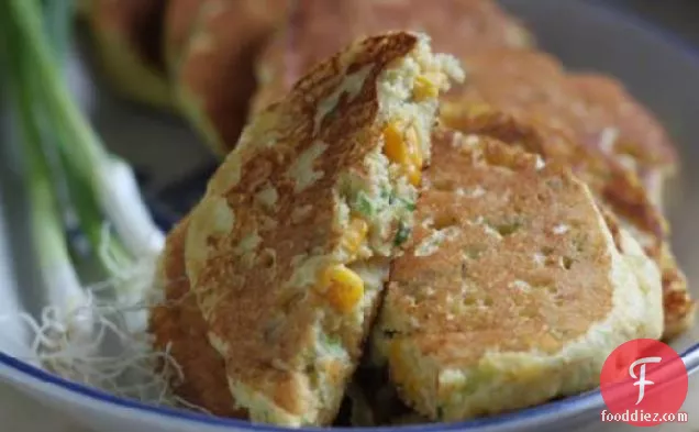 Gluten-Free Tuesday: Corn-Scallion Pancakes