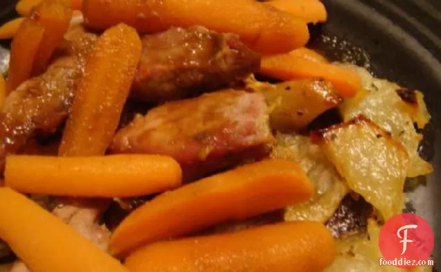 Pork Tenderloin With Potato Croute