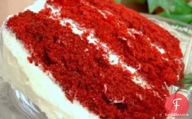मिमी के लाल मखमल केक