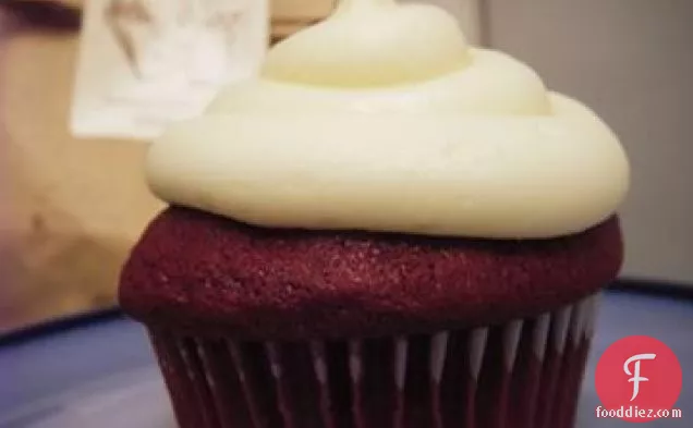 Cake Doctor's Red-Less Velvet Cupcakes