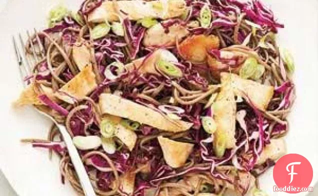 Soba Salad With Chicken And Cabbage Recipe