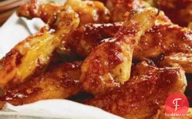 4 Ingredient Sweet and Spicy Chicken Wings