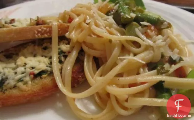 Le Cirque's Linquine With Asparagus