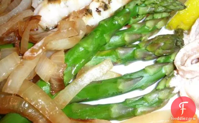 Olive Garden Asparagus With Lemon and Minced Onions
