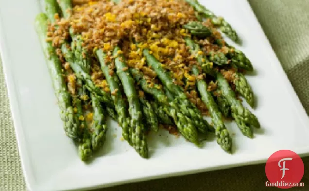 Asparagus with Brioche Crumbs Recipe