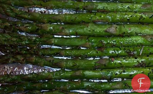 Roasted Asparagus With Browned Butter