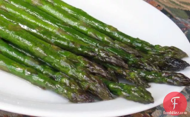 Asparagus With Roasted Red Peppers