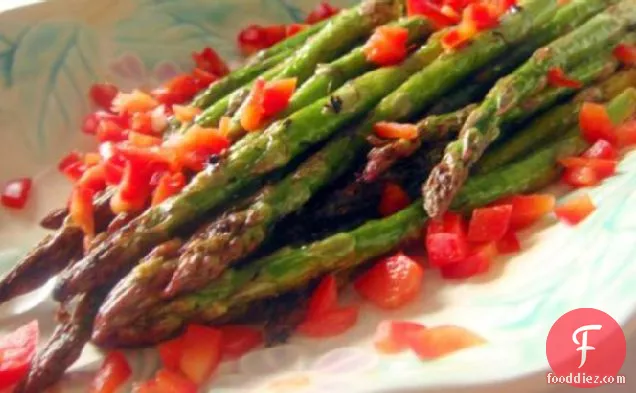 Marinated Grilled Asparagus