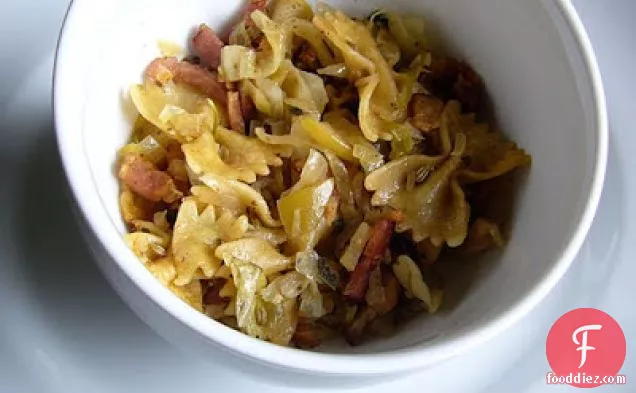 Bacon And Cabbage Pasta