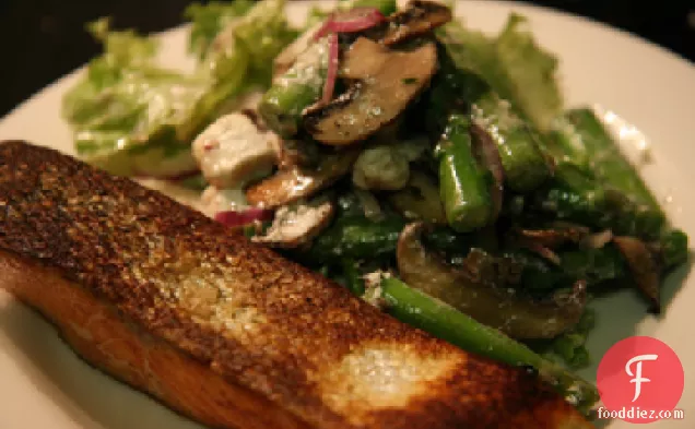 Mushroom and Asparagus Salad