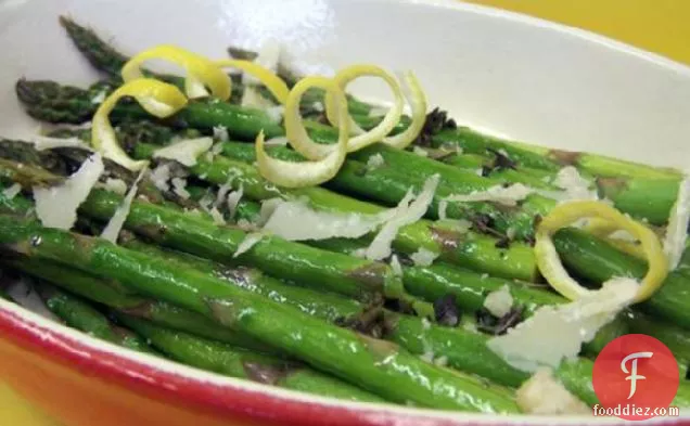 Roasted Asparagus With Sage and Lemon Butter