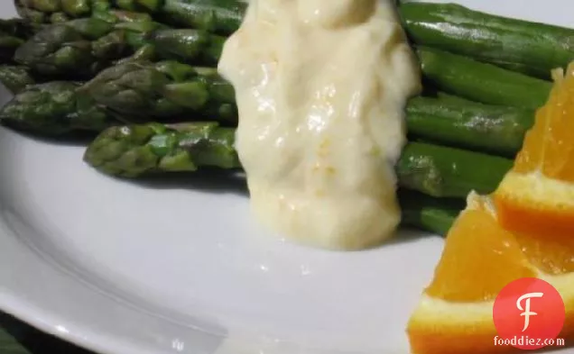 Asparagus With Low Fat Orange Sauce