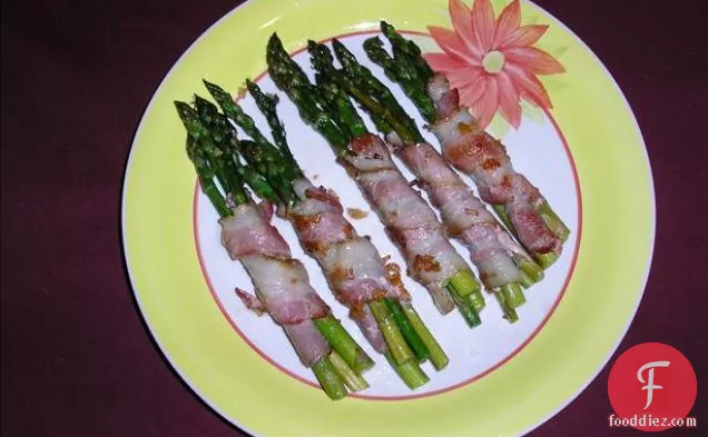 Asparagus With Tofu and Balsamic Butter