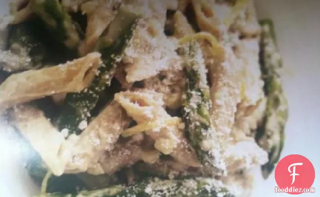 Jaw Droppingly Delicious Asparagus Penne (Rachael Ray)