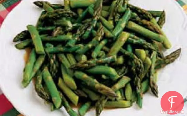Asparagus With Pine Nuts