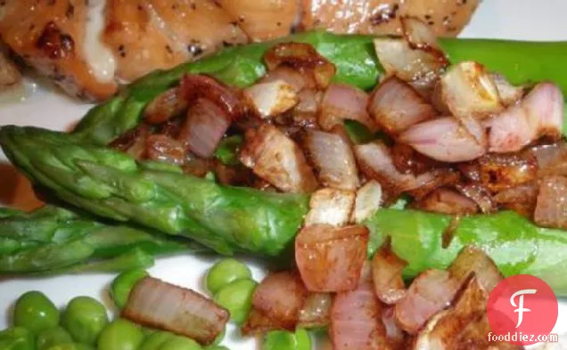 Asparagus With Balsamic Butter (Weight Watchers 0 Points)