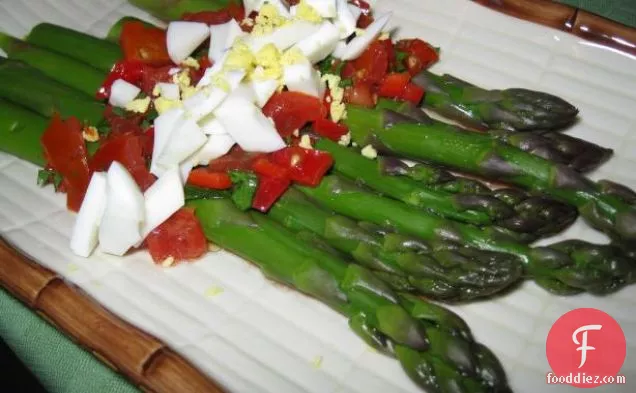 Ww Balsamic Asparagus and Cherry Tomato Salad