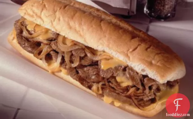 लहसुन प्रेमी स्टेक सैंडविच