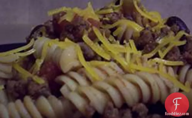 Taco Beef and Pasta