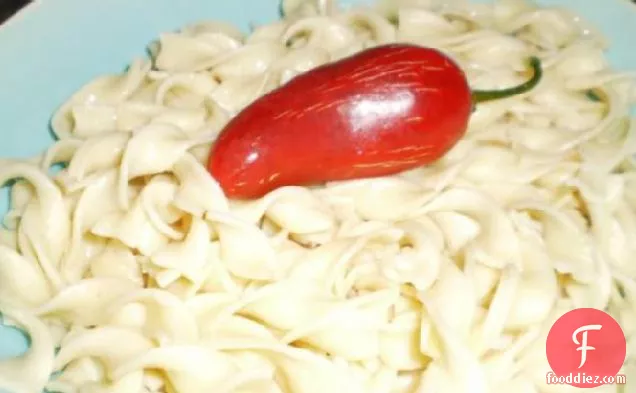 Oodles of Noodles - Garlic and Hot Pepper Variation