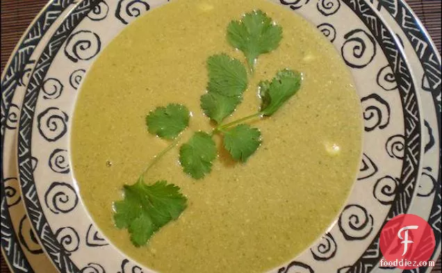 मलाईदार धनिया / सीताफल सूप