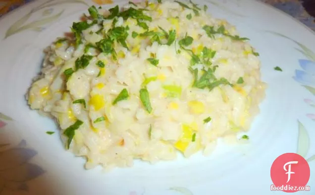 Creamy Leek Risotto