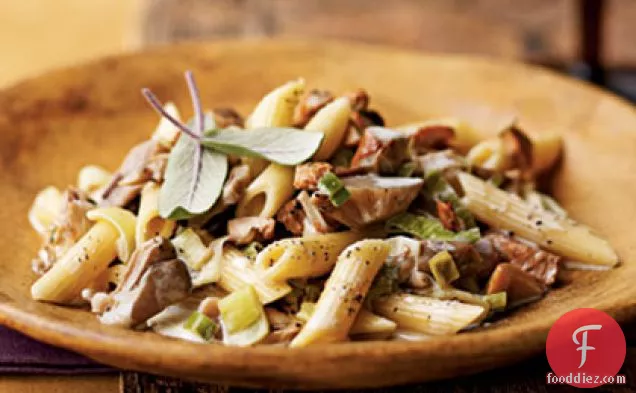 Penne with Wild Mushrooms