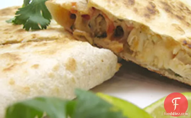 Grilled Chicken Quesadillas