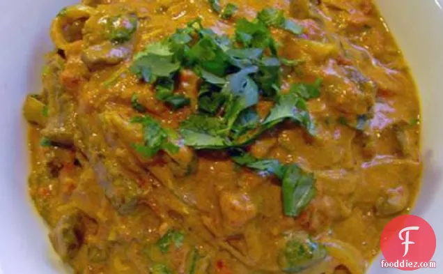 Curried Beef & Onions